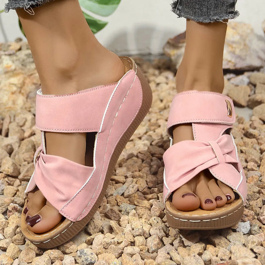 Women’s Comfort Wedge Slide Sandals
