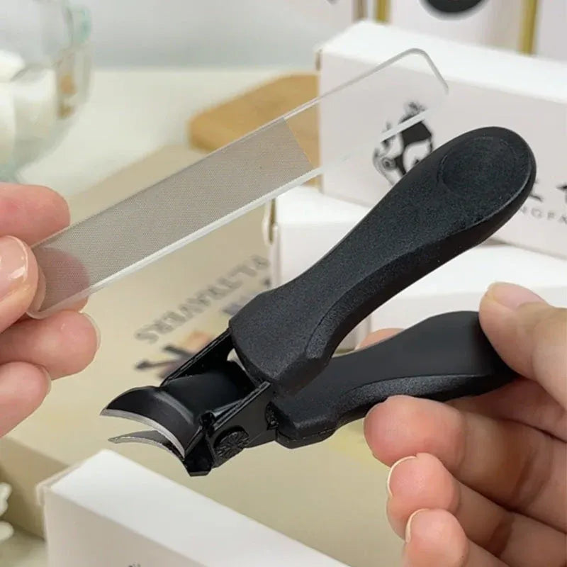 Slanted Edge Precision Nail Clipper Set with Nail File