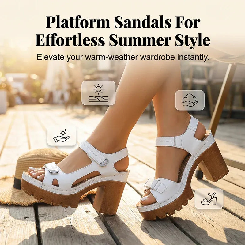 Women’s Platform Block Heel Sandals