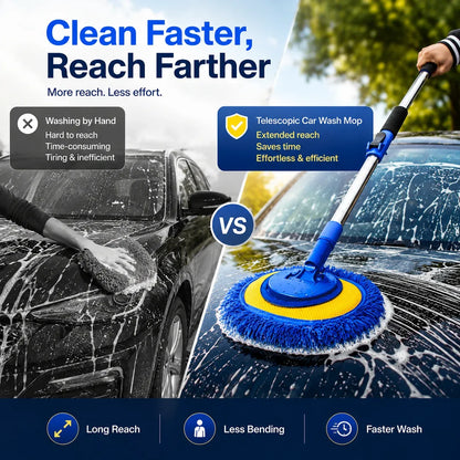 Long Handle Car Wash Mop