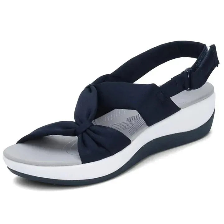 Women’s Knotted Wedge Comfort Sandals