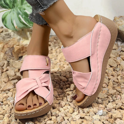 Women’s Comfort Wedge Slide Sandals