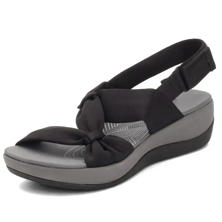 Women’s Knotted Wedge Comfort Sandals
