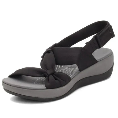 Women’s Knotted Wedge Comfort Sandals