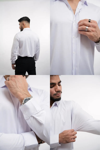 Men’s Wrinkle-Resistant Long-Sleeve Dress Shirt