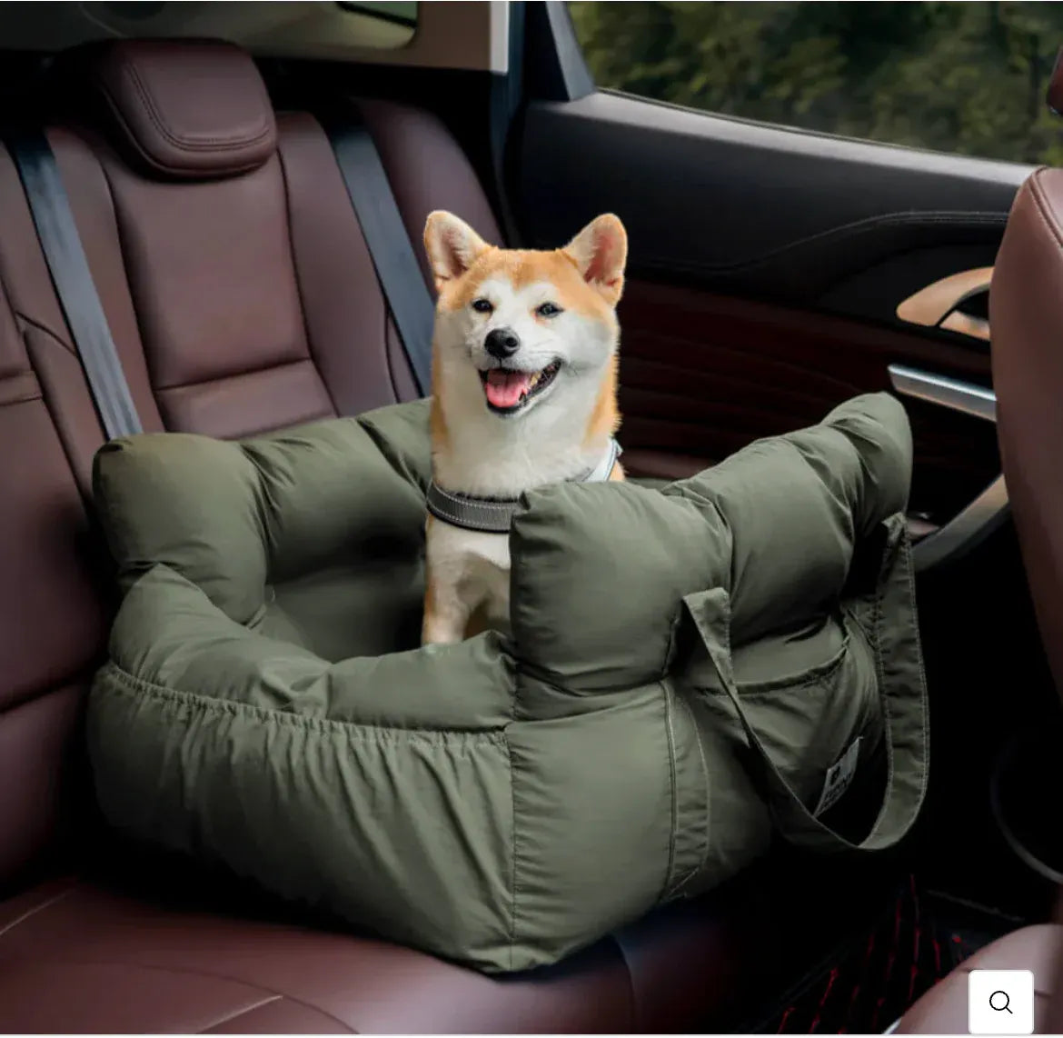 Portable Dog Car Seat Carrier Bed