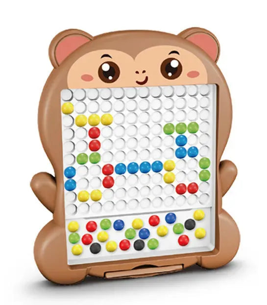 Frog Magnetic Dot Art Drawing Board