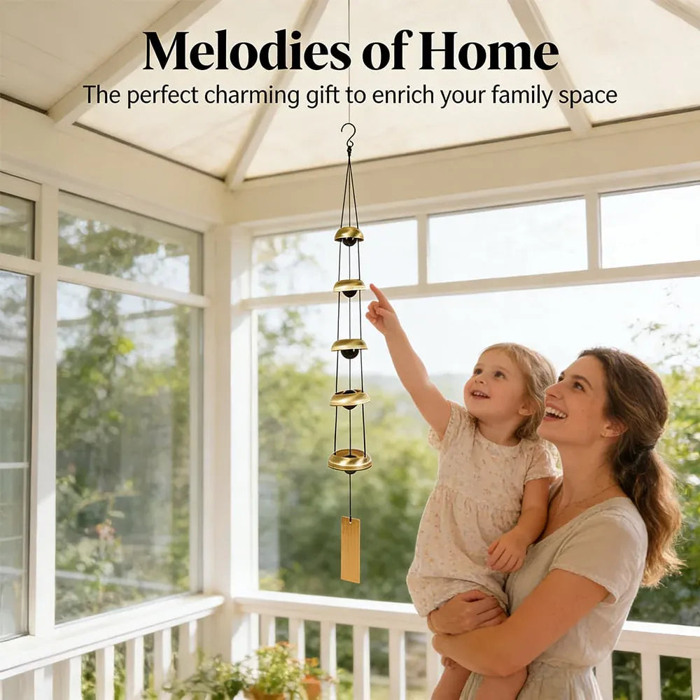 35-Inch Brass Wind Chimes