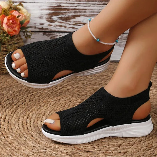 Women’s Breathable Knit Comfort Sandals