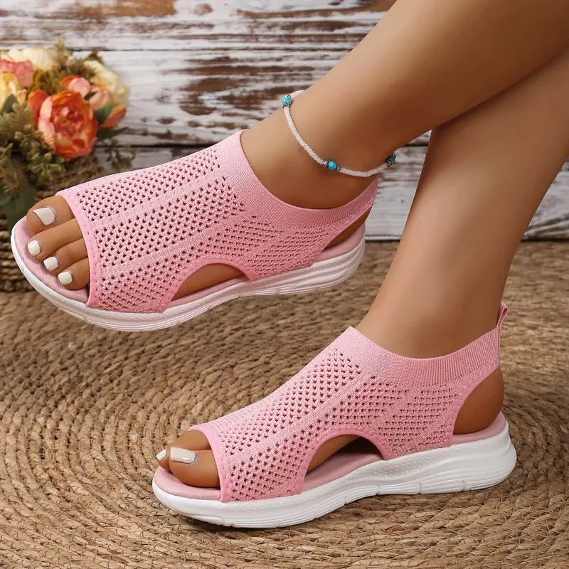 Women’s Breathable Knit Comfort Sandals