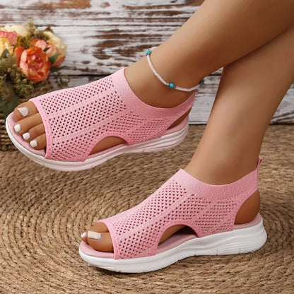 Women’s Breathable Knit Comfort Sandals