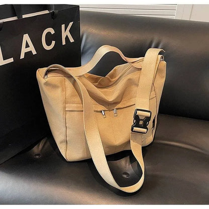 Women’s Large Canvas Shoulder Bag