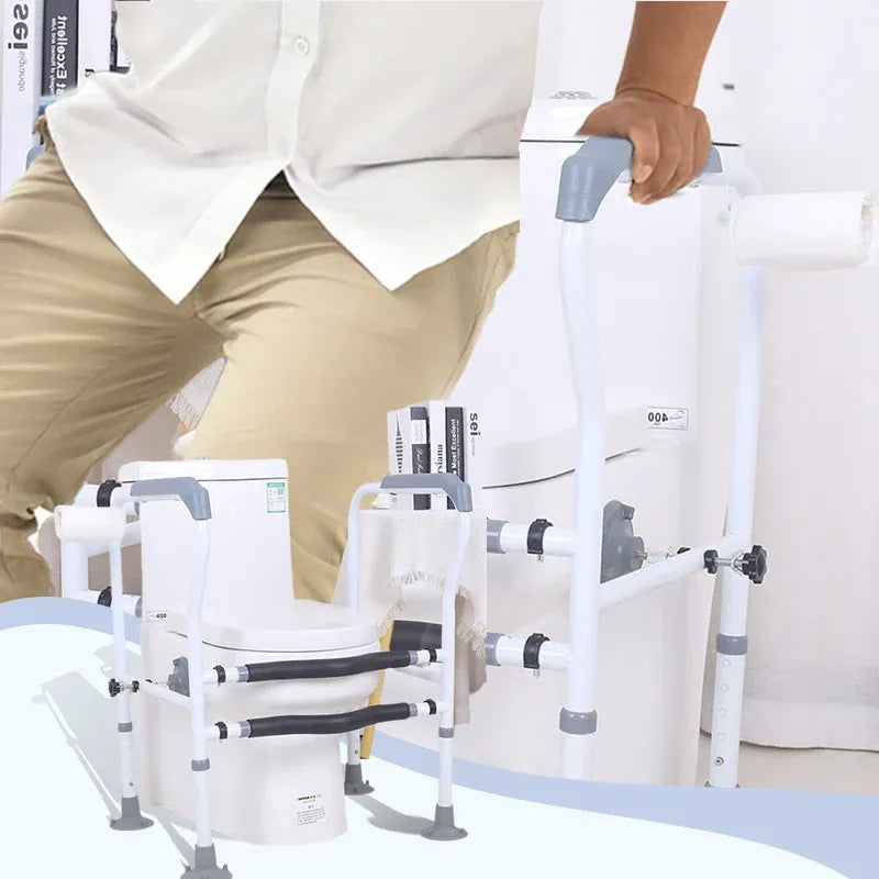 Toilet Frame with Adjustable Legs
