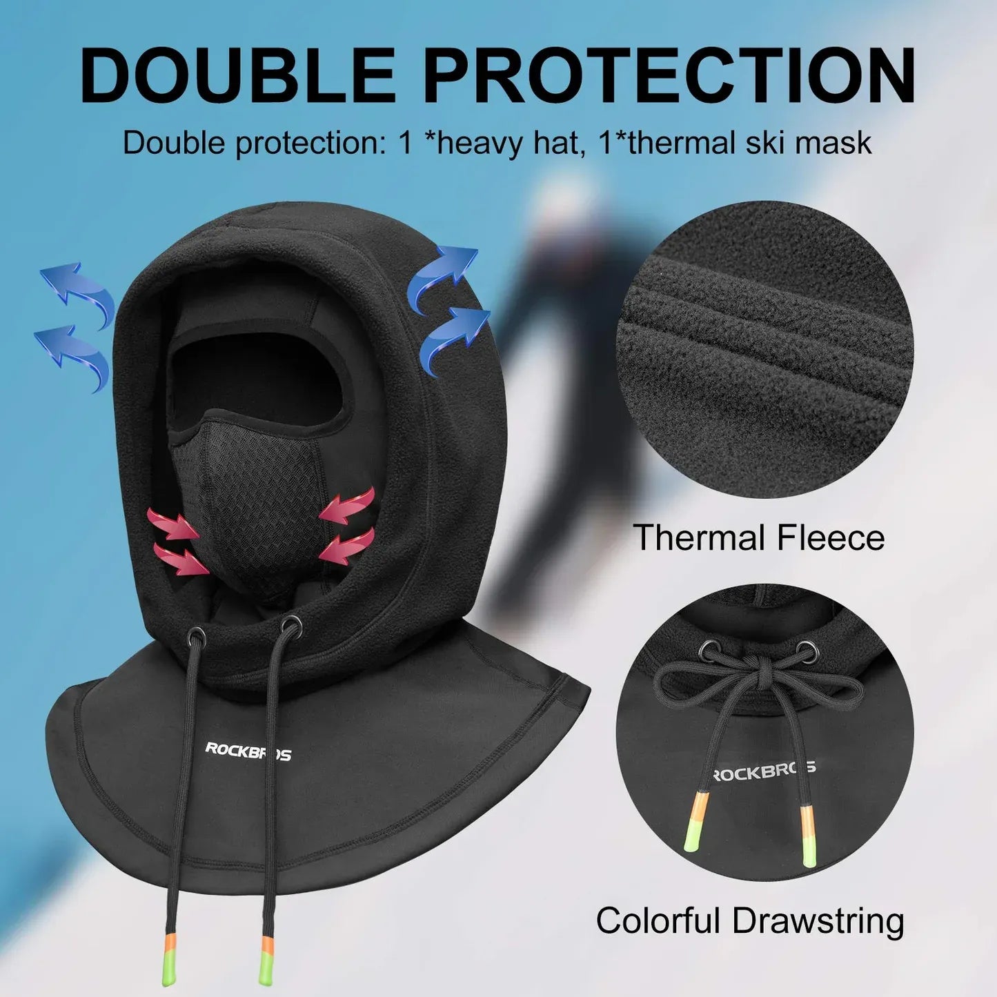 Hooded Full Face Balaclava