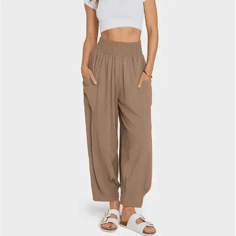 Women’s High-Waisted Relaxed Fit Lounge Pants