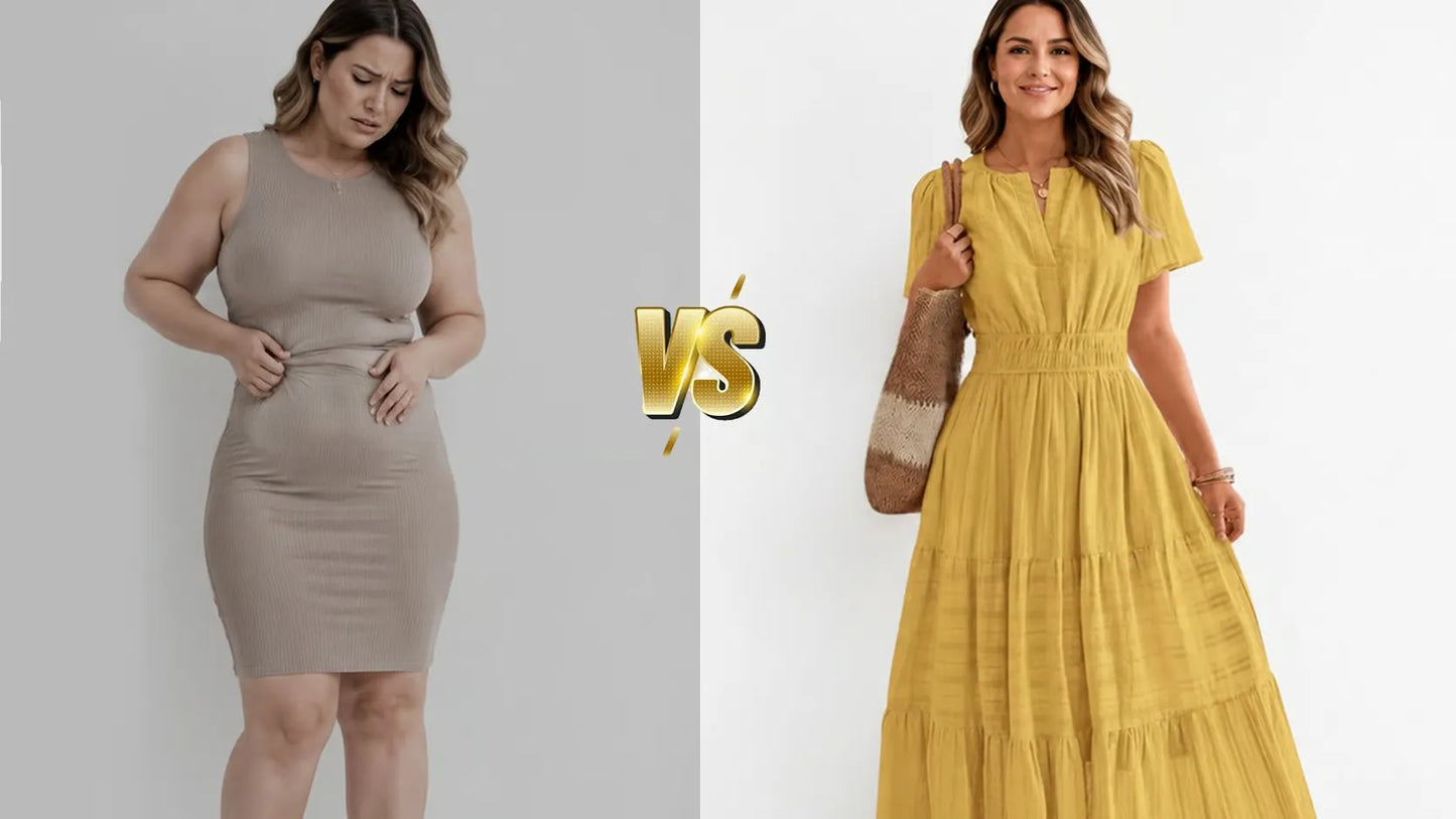 Women's Short Sleeve Tiered Maxi Dress