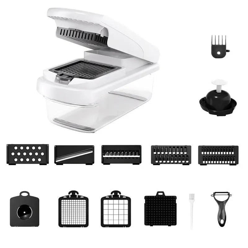Multi-Function Vegetable Chopper & Slicer Set