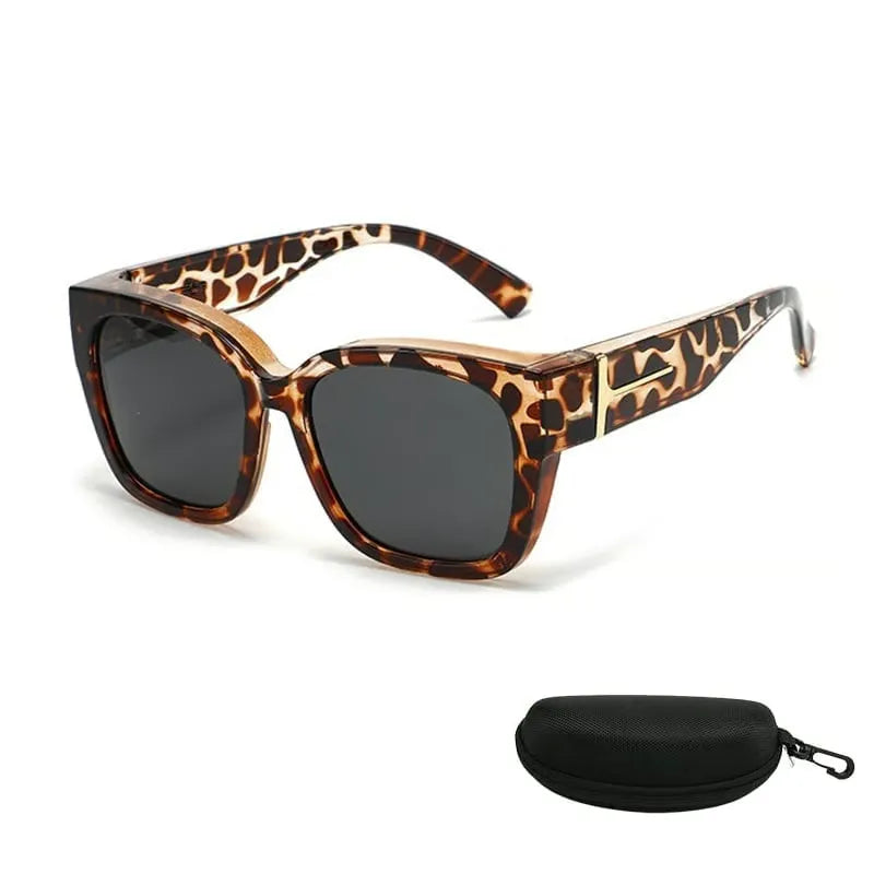 Square Frame Fashion Sunglasses