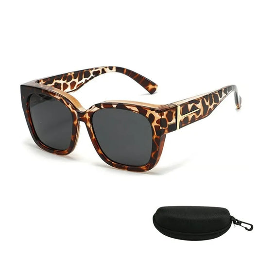 Square Frame Fashion Sunglasses