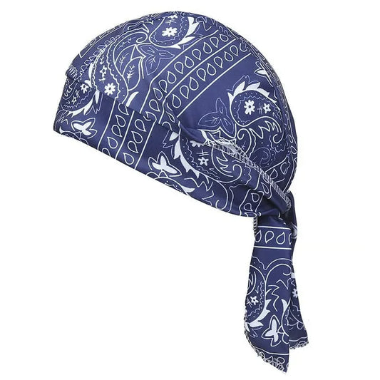 Unisex Paisley Tie-Back Sports Cap