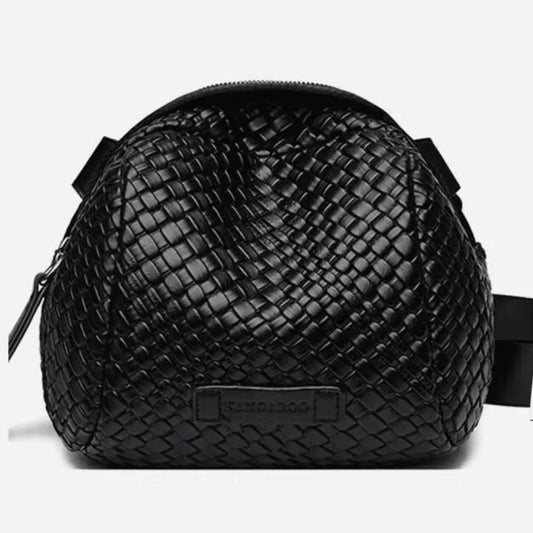 Women’s Woven-Look Shell Crossbody Bag
