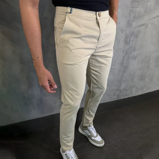 Men’s Slim-Fit Stretch Casual Pants