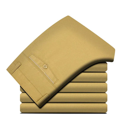 Men’s Everyday Straight-Fit Casual Pants