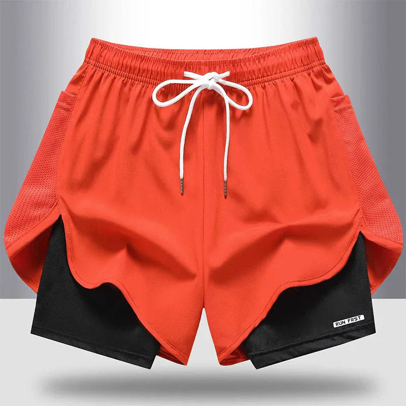 Women’s 2-in-1 Quick-Dry Running Shorts