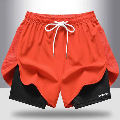 Men’s 2-in-1 Quick-Dry Running Shorts