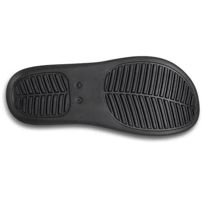Toe Loop Platform Slide Sandals