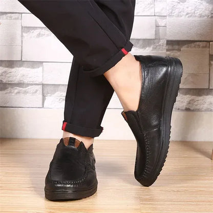 Men’s Casual Slip-On Leather-Look Comfort Loafers