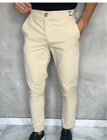 Men’s Slim-Fit Stretch Casual Pants