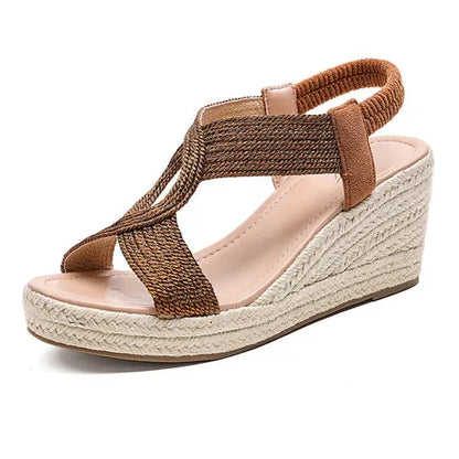 Women’s Woven Slingback Wedge Sandals