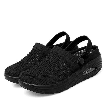 Women’s Breathable Slip-On Air Cushion Walking Shoes