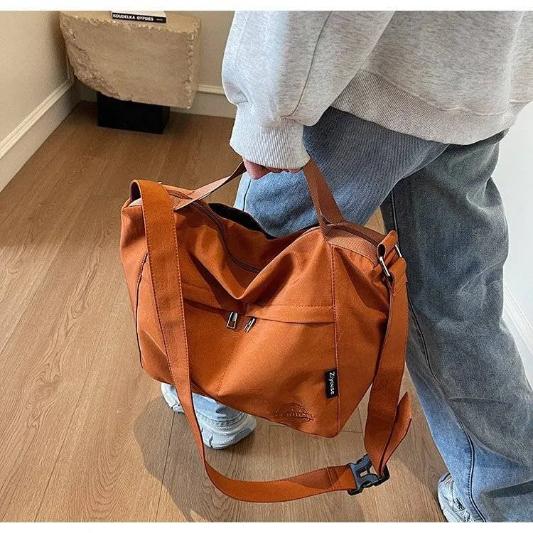 Women’s Large Canvas Shoulder Bag