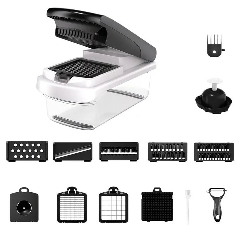 Multi-Function Vegetable Chopper & Slicer Set