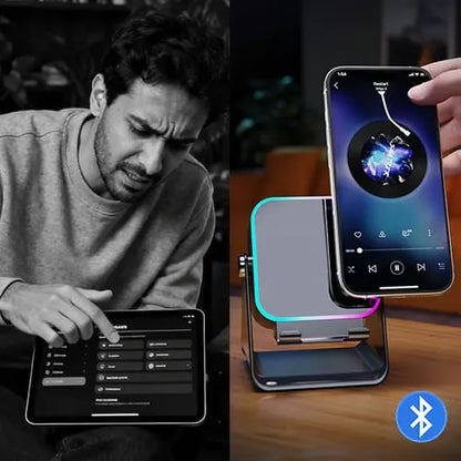 Wireless Audio Speaker Phone Stand