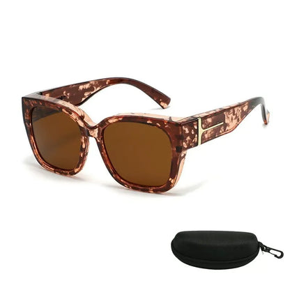 Square Frame Fashion Sunglasses