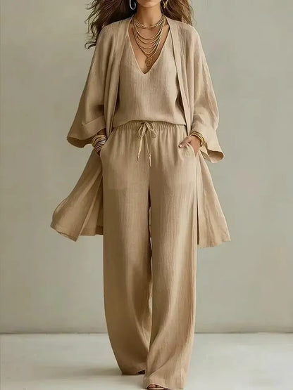 Women's Three-Piece Lounge Set