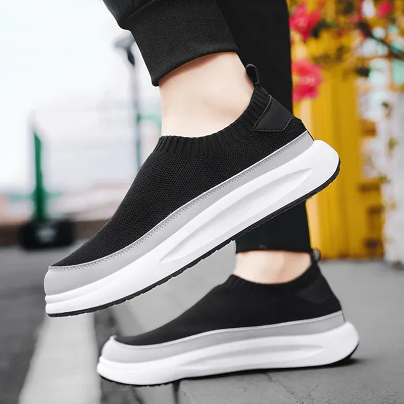 Men's Slip-On Knit Casual Sneakers