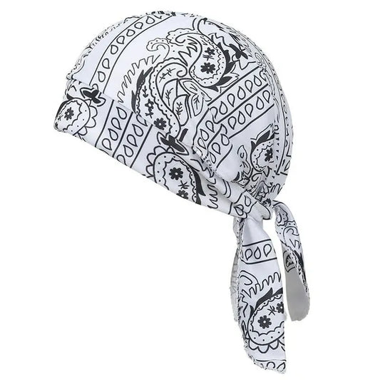 Unisex Paisley Tie-Back Sports Cap