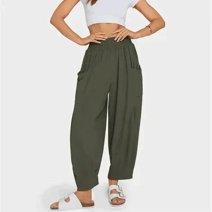 Women’s High-Waisted Relaxed Fit Lounge Pants