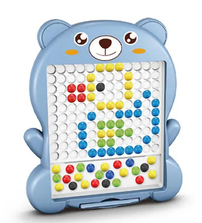Frog Magnetic Dot Art Drawing Board