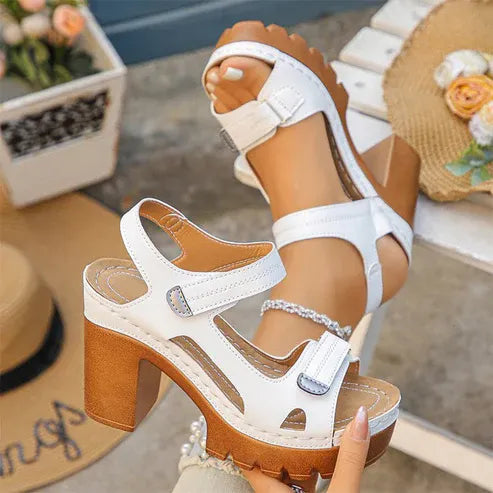 Women’s Platform Block Heel Sandals