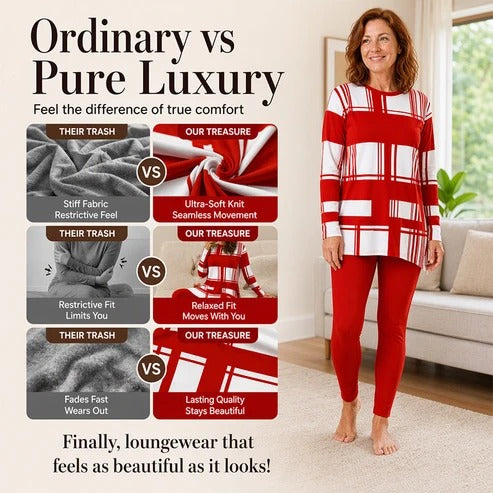 Women's Printed Tunic and Leggings Set