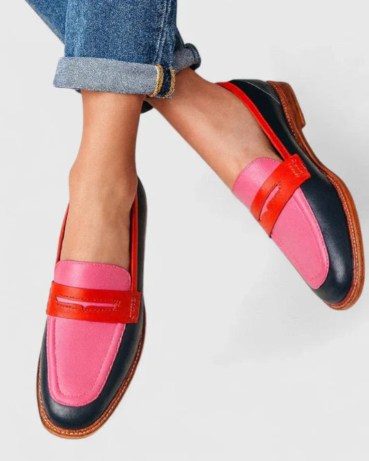 Women’s Colorblock Penny Loafers