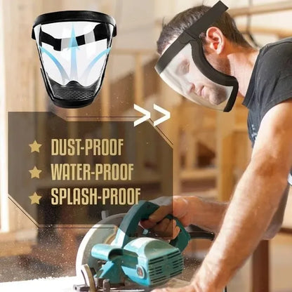 Anti-Fog Full Face Protective Shield