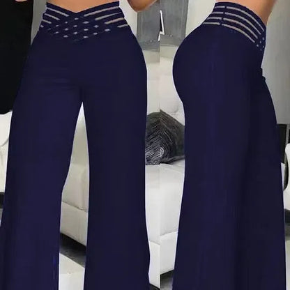 Women's High-Waisted Wide Leg Pants
