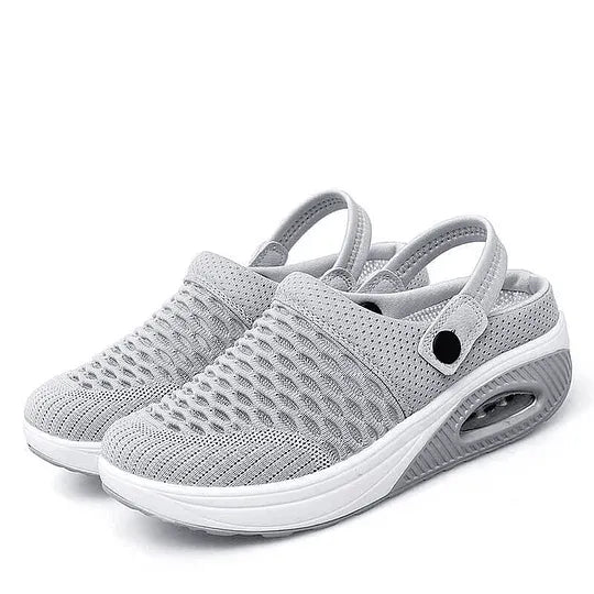 Women’s Breathable Slip-On Air Cushion Walking Shoes
