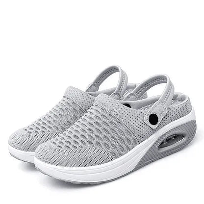 Women’s Breathable Slip-On Air Cushion Walking Shoes